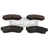 MAXGEAR Jarrupalasarja (4kpl), levyjarru 19-3417