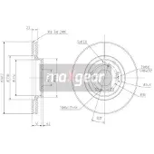 MAXGEAR Jarrulevy (1kpl) 19-0925