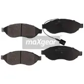 MAXGEAR Jarrupalasarja (4kpl), levyjarru 19-0673