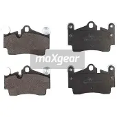 MAXGEAR Jarrupalasarja (4kpl), levyjarru 19-0488