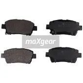 MAXGEAR Jarrupalasarja (4kpl), levyjarru 19-1153