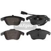 MAXGEAR Jarrupalasarja (4kpl), levyjarru 19-1996