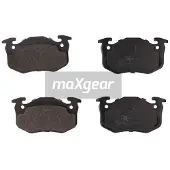 MAXGEAR Jarrupalasarja (4kpl), levyjarru 19-1107