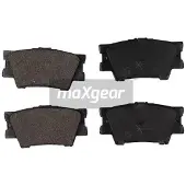 MAXGEAR Jarrupalasarja (4kpl), levyjarru 19-1161