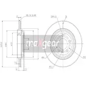 MAXGEAR Jarrulevy (1kpl) 19-1017MAX