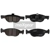 MAXGEAR Jarrupalat, levyjarru MAXGEAR 19-1089