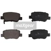 MAXGEAR Jarrupalasarja (4kpl), levyjarru 19-2142