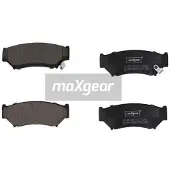 MAXGEAR Jarrupalasarja (4kpl), levyjarru 19-1376