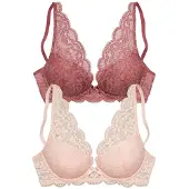 Petite fleur Rintaliivi ruskea / roosa