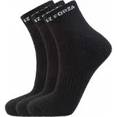 Forza Comfort Sock Short 3 Pack - Black - 35-38