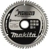 Makita E-08888 Pyörösahanterä 216 x 30 x 2,0 mm, Z-60 puulle, Efficut, jiirisahoille Makita