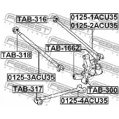 FEBEST Tukivarren hela TAB-317