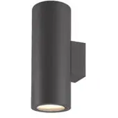 MANTRA Volcano seinävalaisin 2xE27 IP54 30cm grafiitinharmaa
