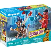 Playmobil Scooby-Doo - Satu Kanssa Ghost Klovni - 70710 - 34 Osa - - OneSize - Lelut