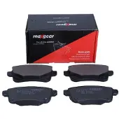 MAXGEAR Jarrupalasarja (4kpl), levyjarru 19-3607