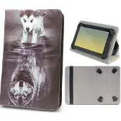ILike Yleiskäyttöinen Läppäkotelo 9-10,2" Tableteille - Little Wolf Multicolor