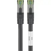 Goobay CAT 8.1 -kaapeli, S/FTP (PiMF), musta
