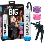 You2Toys - Mr. Big - penispumppusetti (läpinäkyvä)