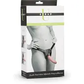 Strap U XR Brands säädettävä kaksoispenetraatioinen strap-on-dildo
