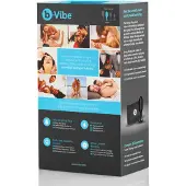 B-Vibe Snug Plug 3 - kaksoispalloinen anustappi (180 g, musta)