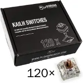 Glorious Kailh Speed Bronze -kytkimet, 120 kpl