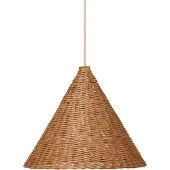 Ferm Living Dou varjostin 45 cm, luonnonvärinen
