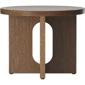 Audo Copenhagen Androgyne sivupöytä, 50 cm, tumma tammi