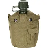 MFH - Max Fuchs MFH US Plastic Canteen with Cover 1L (Color: Coyote Tan)