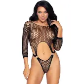 Leg avenue Top Bodysuit With Thong Back
