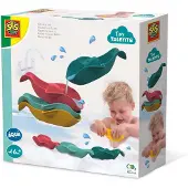 SES Creative Bath Time - Fish In A Row - Multi/patterned - ONE SIZE
