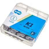 Kmc K1 Wide Chain Hopeinen 110 Links