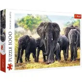 Trefl African Elephants 1000p palapeli