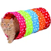 Trixie fleece leikkitunneli Ø25x50cm kissoille