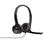 Logitech H390 USB Kuulokkeet Langallinen Pääpanta Toimisto/puhelukeskus USB A-tyyppi Musta (981-000406)