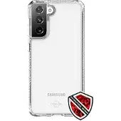 Itskins HYBRID CLEAR suojakuori Samsung Galaxy S21 + 4G / 5G. Läpinäkyvää