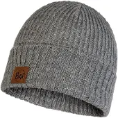 Buff Knitted Hat Rutger - Grey - ONE SIZE