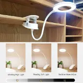 24hShop Ladattava LED-valaisin kiinnikkeellä - himmennettävä