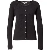 Rosemunde Rwlaica Ls O-Neck Raglan Cardigan - Black - XS