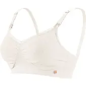 Cache Coeur Maternity And Nursing Bra Organic - White - M