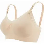 Cache Coeur Maternity And Nursing Bra Milk - Cream - M