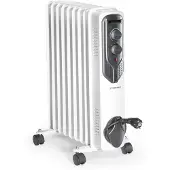 Trotec Öljylämmitin, 2000 W, siirrettävä, 9-rivinen, 3 tehotasoa – TRH 20 E