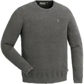 Pinewood Värnamo Crewneck Knitted Sweater (Color: Grey Me, Size: Small)
