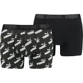 Puma All Over Print Slip 2 Units Musta S Mies