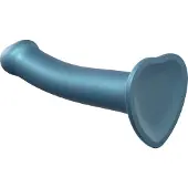 Strap-On-Me Mono Density Dildo Metallic Shine sininen - 18 cm