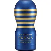 Tenga Premium Original - kertakäyttöinen masturbaattori - sininen