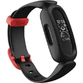 Fitbit Ace 3 lasten aktiivisuusranneke, black/Sport red