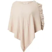 Cream Odettecr Poncho - Beige - ONE SIZE