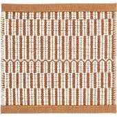 VM-Carpet Duo Latua matto, valkoinen - kupari