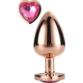 Dream Toys GLEAMING LOVE RUUSUKULTAINEN ANAALITAPPI - KOKO L