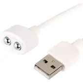 Satisfyer Usb Charging Cable White - Nude - ONE SIZE